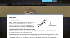 Desktop Screenshot of birdingtexel.com