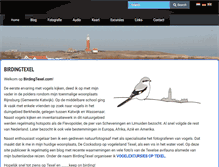 Tablet Screenshot of birdingtexel.com